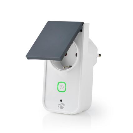 Розумна вулична розетка 3680W/230V/Тип F SCHUKO/16A Wi-Fi IP44