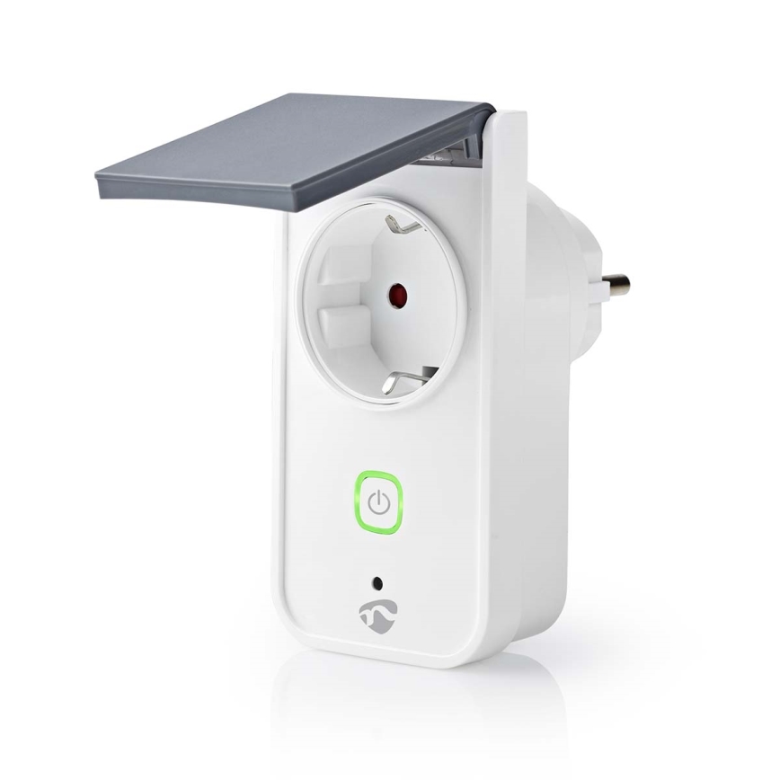 Розумна вулична розетка 3680W/230V/Тип F SCHUKO/16A Wi-Fi IP44