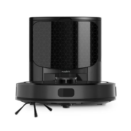 Умный робот-пылесос со шваброй SmartLife 5200 mAh Wi-Fi Tuya черный + дистанционное управление