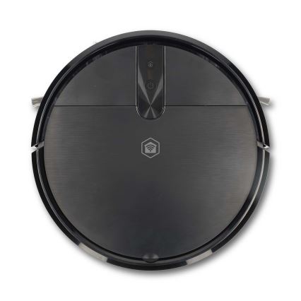 Розумний робот-пилосос із мопом SmartLife 2600 mAh Wi-Fi Tuya, чорний + пульт дистанційного керування