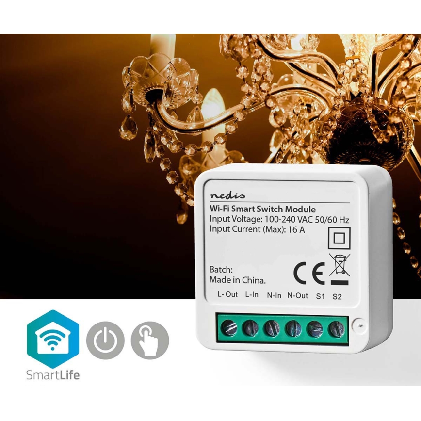 Умный выключатель SmartLife Wi-Fi 230V
