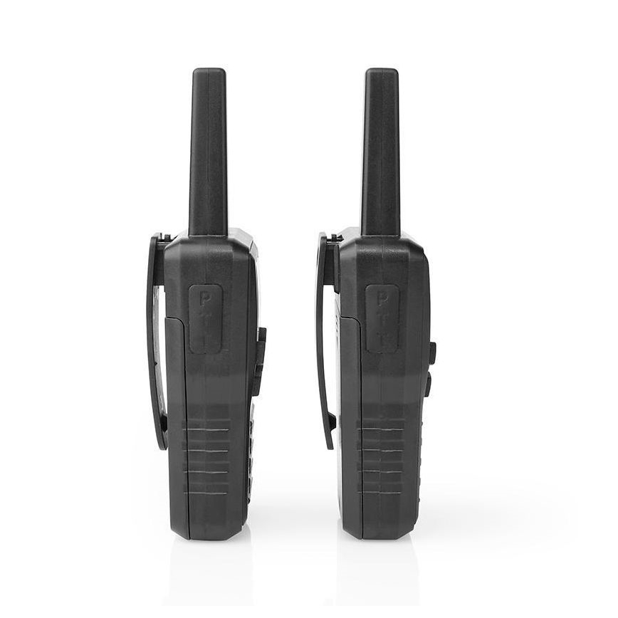 НАБІР 2x Акумуляторна рація зі світлодіодним освітленням 1300 mAh діапазон 10 км