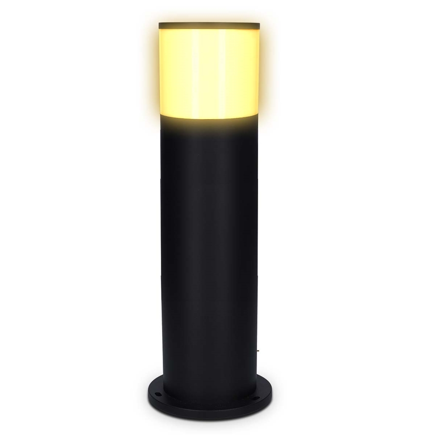 LED RGBW диммируемый уличный светильник SmartLife LED/10W/230V IP65 Wi-Fi Tuya черный