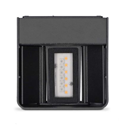 LED RGBW регульований зовнішній настінний світильник SmartLife LED/12W/230V IP65 Wi-Fi Tuya чорний