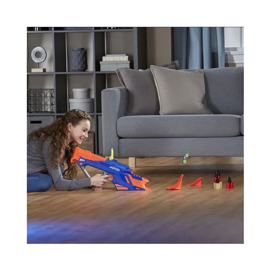 Nerf - Дитячий пістолет Nitro MotoFury Rapid Rally + 9 автомобілів