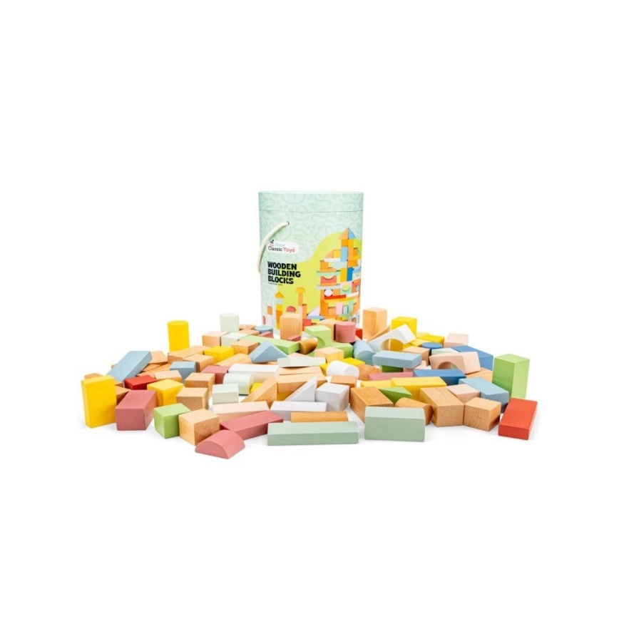 New Classic Toys - Деревянные кубики 100 шт.