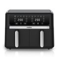 Niceboy AirFryer DUO - Двухкамерная фритюрница с горячим воздухом 9 л 2400 Вт/230 В