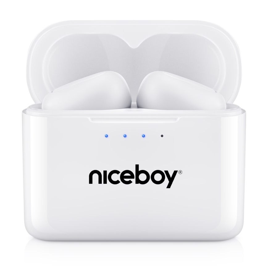 Niceboy HIVE Podsie 4 - Беспроводной наушники IP54 белый