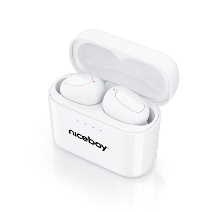 Niceboy HIVE Podsie 4 - Беспроводной наушники IP54 белый