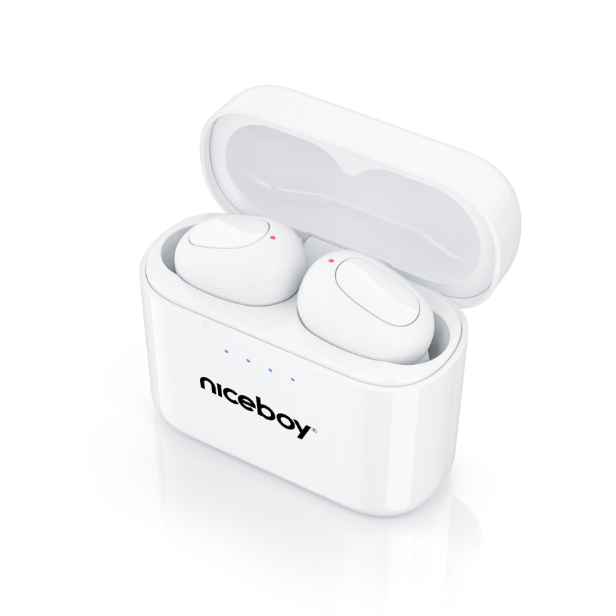 Niceboy HIVE Podsie 4 - Беспроводной наушники IP54 белый
