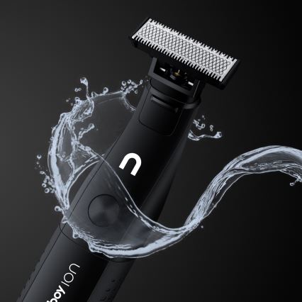 Niceboy ION AirBlade - Тример для бороди 5W/5V 800 mAh IPX6 чорний