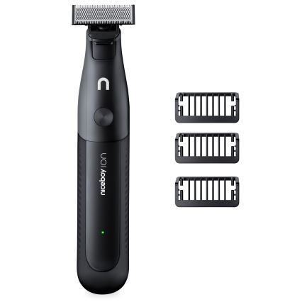 Niceboy ION AirBlade - Триммер для бороды 5W/5V 800 mAh IPX6 черный