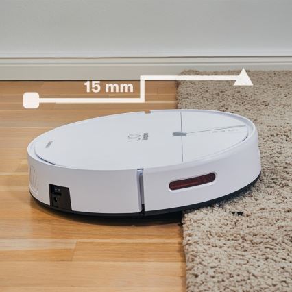 Niceboy ION Charles i4 - Умный робот-пылесос 2в1 4400 mAh Wi-Fi белый + дистанционное управление