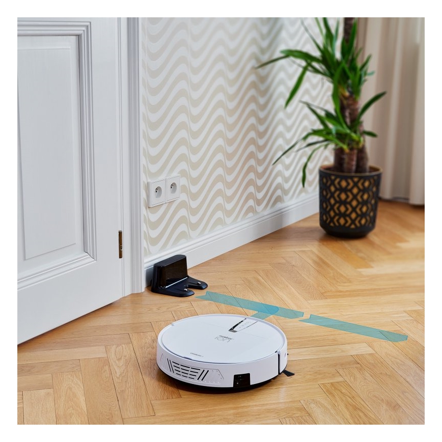Niceboy ION Charles i4 - Умный робот-пылесос 2в1 4400 mAh Wi-Fi белый + дистанционное управление