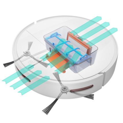 Niceboy ION Charles i4 - Умный робот-пылесос 2в1 4400 mAh Wi-Fi белый + дистанционное управление