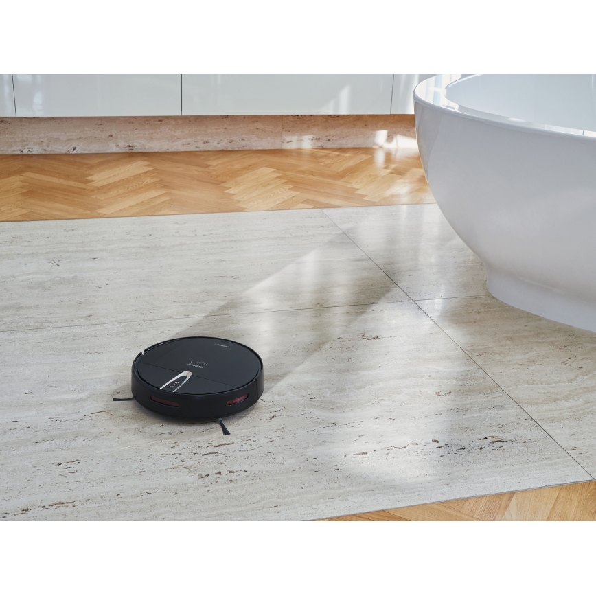 Niceboy ION Charles i4 - Умный робот-пылесос 2в1 4400 mAh Wi-Fi черный + дистанционное управление