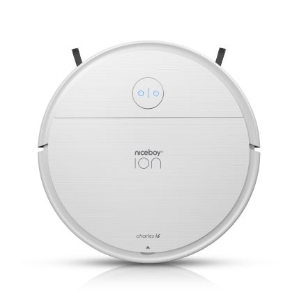 Niceboy ION Charles i6 - Розумний робот-пилосос 2в1 2600 mAh Wi-Fi білий