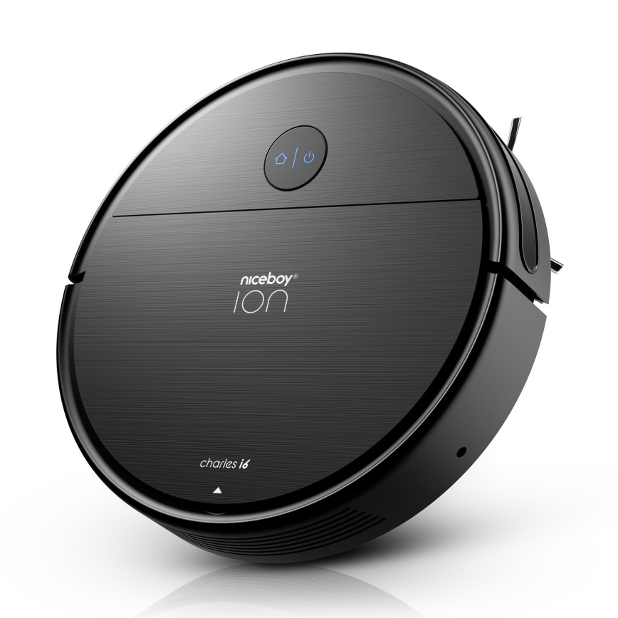 Niceboy ION Charles i6 - Розумний робот-пилосос 2в1 2600 mAh Wi-Fi чорний