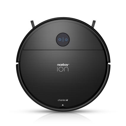 Niceboy ION Charles i6 - Розумний робот-пилосос 2в1 2600 mAh Wi-Fi чорний