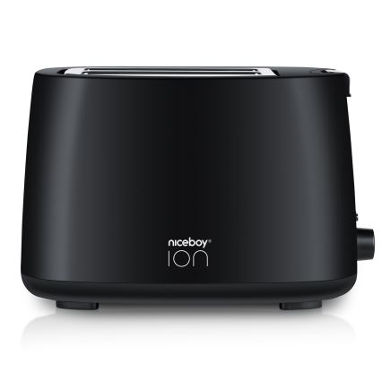 Niceboy ION Cruncher C1 - Тостер з двома отворами і обсмажувачем 750W/230V чорний
