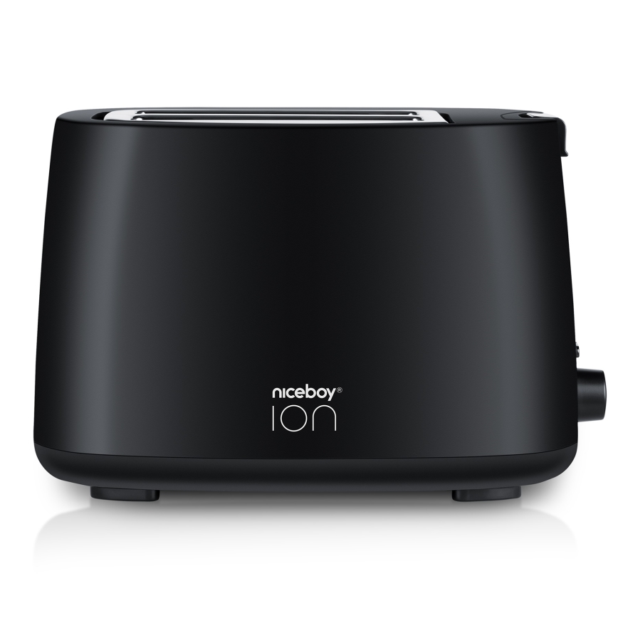 Niceboy ION Cruncher C1 - Тостер з двома отворами і обсмажувачем 750W/230V чорний