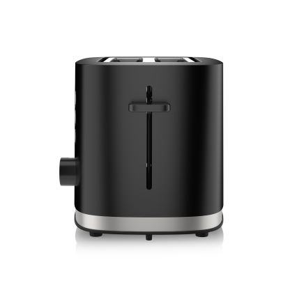 Niceboy ION Cruncher C3 - Тостер з двома отворами і обсмажувачем 870W/230V чорний