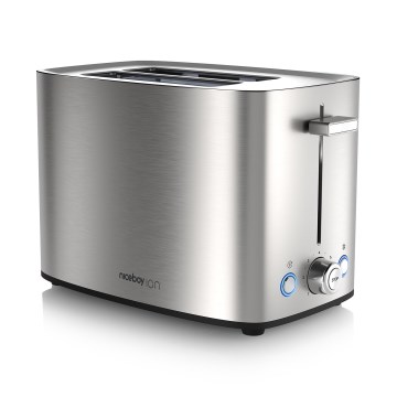 Niceboy ION Cruncher C4 - Тостер з двома отворами і обсмажувачем 850W/230V нержавіюча сталь