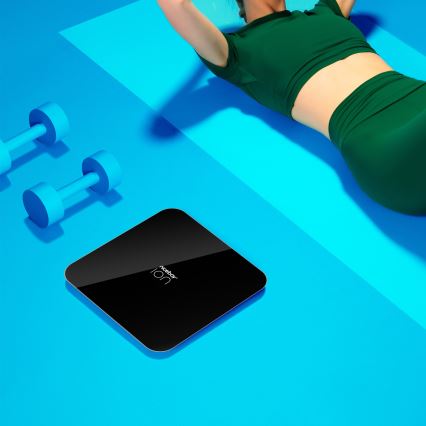 Niceboy ION FitScale - Цифровые весы 3xAAA черный