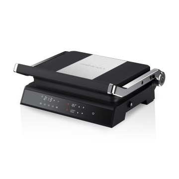 Niceboy ION Grillmaster - Контактный гриль 2000W/230V черный/матовый хром