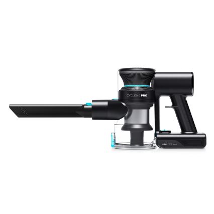 Niceboy ION Hurricane H5 Plus - Бездротовий пилосос-щітка 2 в 1 140 Вт/2200 мАг чорний