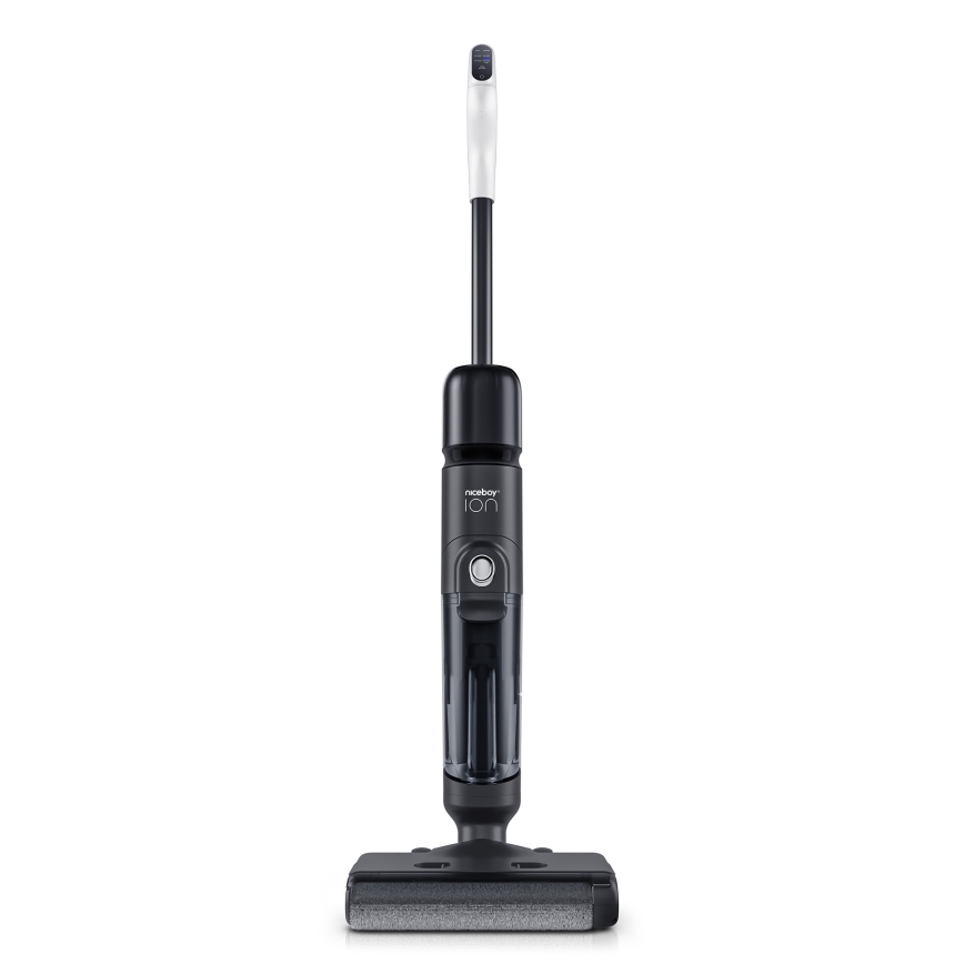Niceboy ION Hurricane W9 - Бездротовий стрижневий пилосос 2в1 180W/2600 mAh чорний