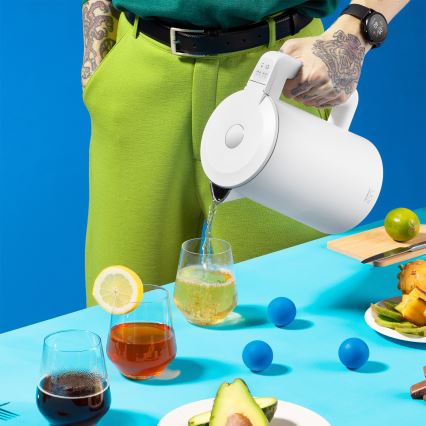 Niceboy ION SmartKettle - Умный электрочайник с терморегуляцией 1,7 л 2200W/230V Wi-Fi белый