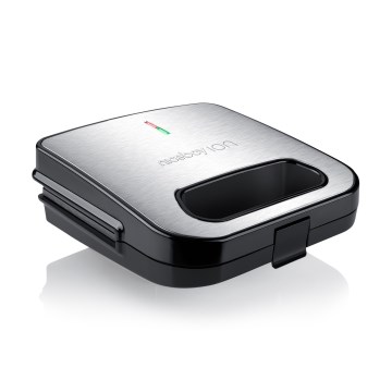 Niceboy ION Snacker S1 - Бутербродница 750W/230V матовый хром/черный
