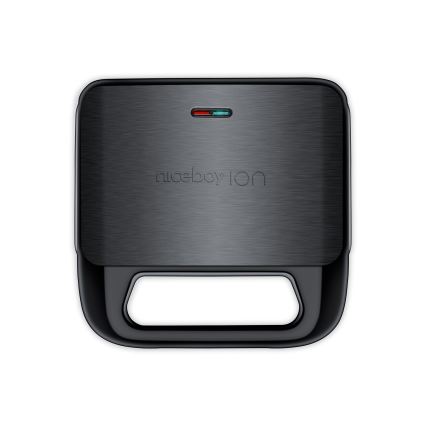 Niceboy ION Snacker S3 - Бутербродница 3в1 750W/230V нержавеющая сталь/черный