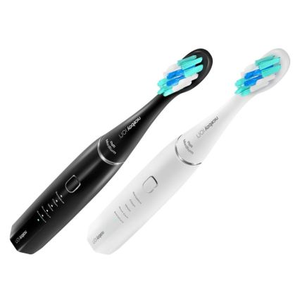 Niceboy ION Sonic Duo Pack - НАБІР 2x Звукова зубна щітка IPX7 чорний + білий