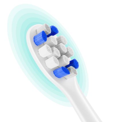 Niceboy ION Sonic Kids - Детская звуковая зубная щетка 500 mAh IPX7 белый