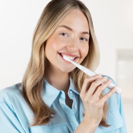 Niceboy ION Sonic Lite - Сонічна зубна щітка 500 мАг IPX7 біла