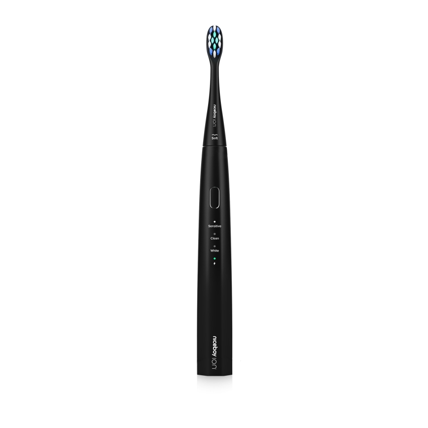 Niceboy ION Sonic Lite - Звукова зубна щітка 500 mAh IPX7 чорний