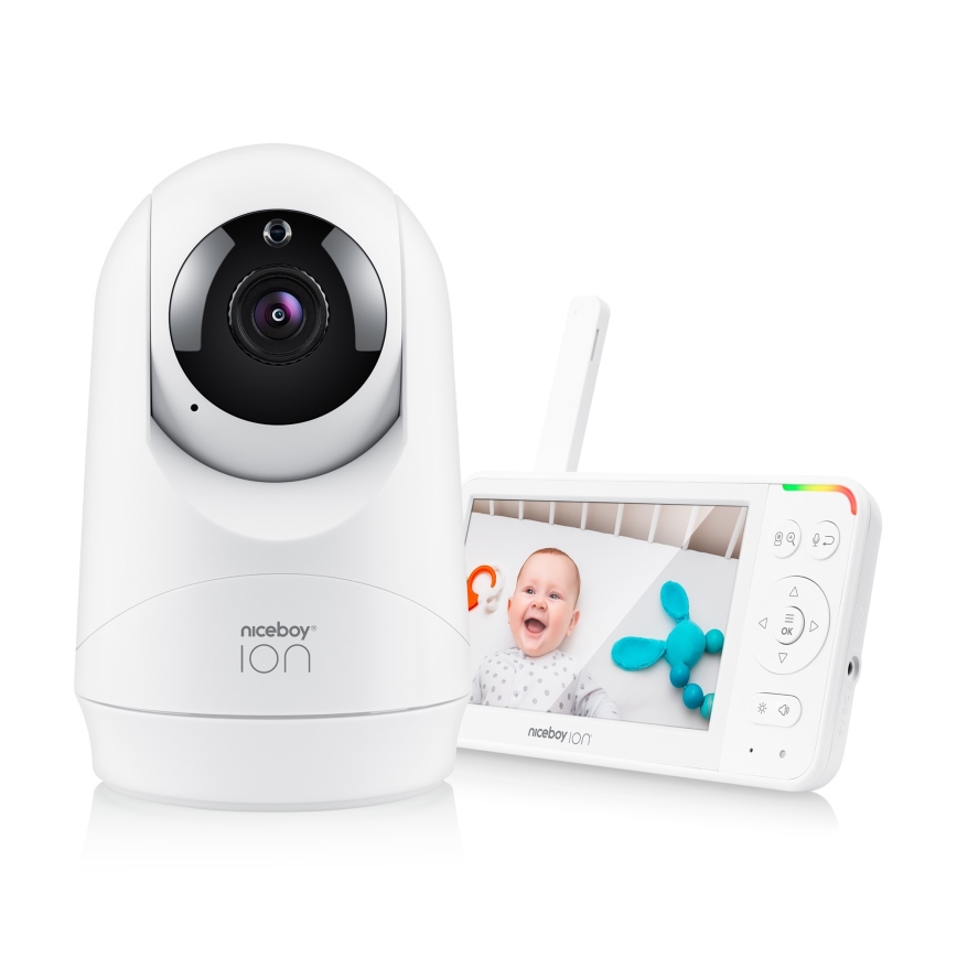 Niceboy ION Starlight SL5 - Няня з монітором Full HD 1080p 4000 mAh 5V