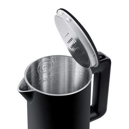 Niceboy ION ThermoKettle TK5 - Чайник з терморегулюванням 1,7 л 2200W/230V чорний