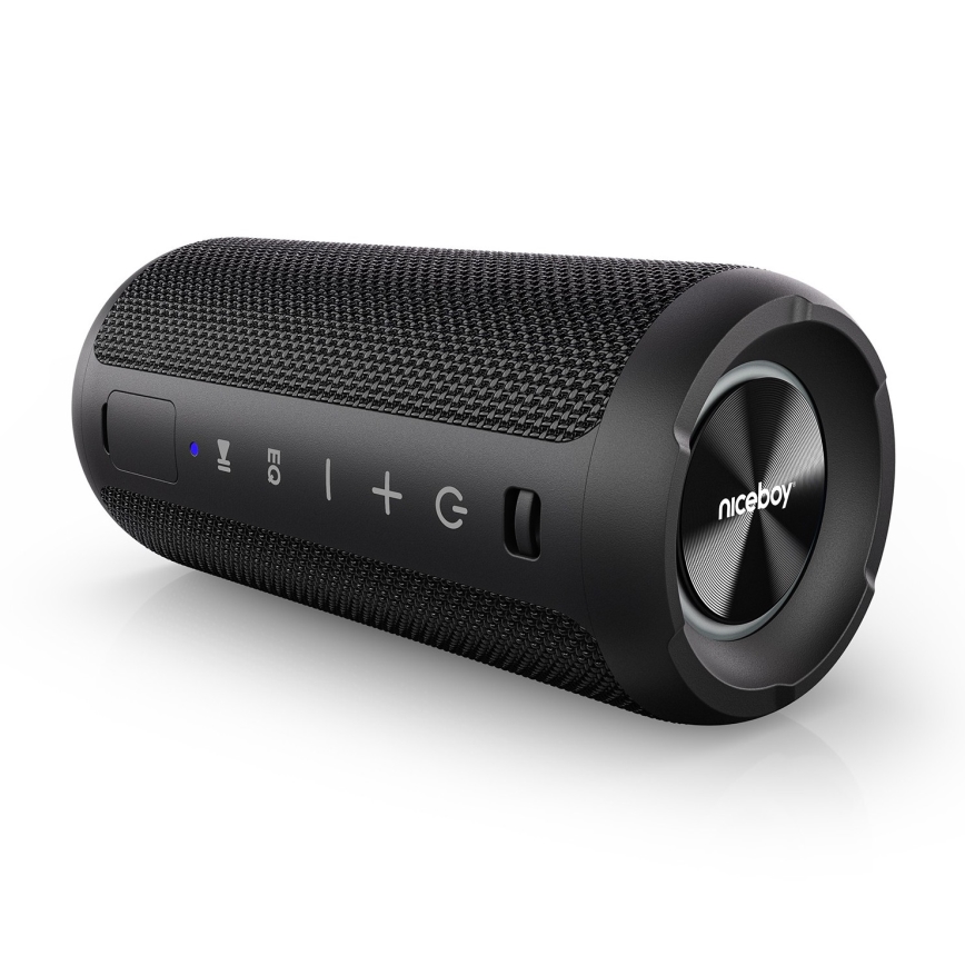 Niceboy Orion - Светодиодная беспроводная колонка с микрофоном 24W/2200 mAh IPX7 черный