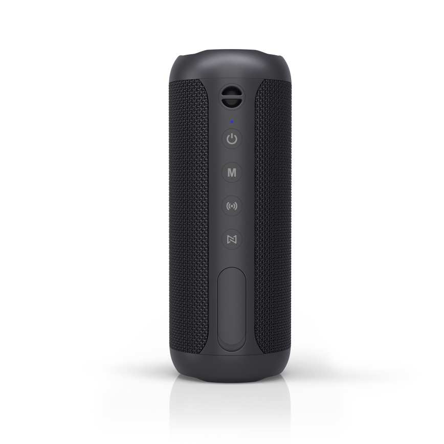 Niceboy Polaris - LED Безпровідний динамік з мікрофоном 30W/4000 mAh IPX7 чорний