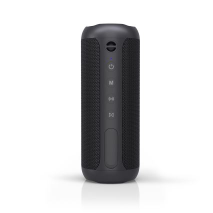 Niceboy Polaris - Светодиодная беспроводная колонка с микрофоном 30W/2000 mAh IPX7 черный