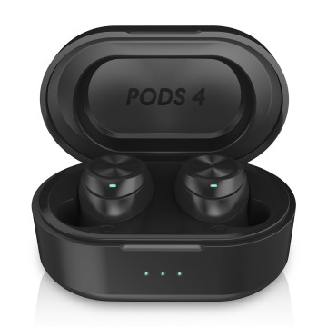 Niceboy Recessed 4 - Беспроводные наушники 500 mAh + 2x 70 mAh IPX5 черный