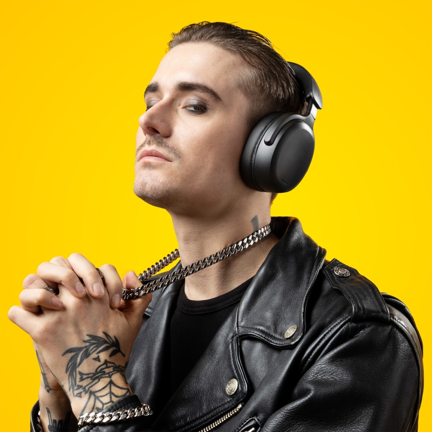 Niceboy Sora - Беспроводные наушники с микрофоном 250 мАч IPX4 черные