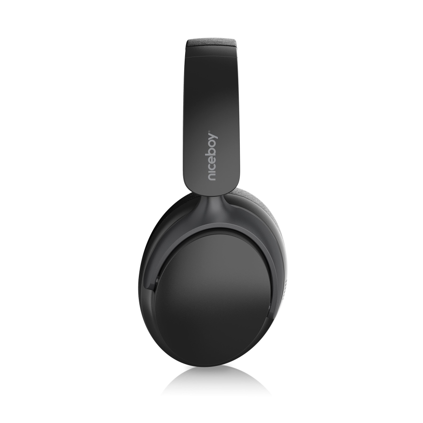 Niceboy Stellar - Бездротові навушники з мікрофоном і ANC 400 mAh IPX4 чорний