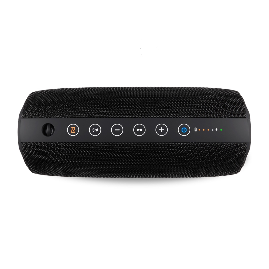 Niceboy Titan 4 - LED Безпровідний динамік з мікрофоном і функцією powerbanky 50W/4000 mAh IPX7 чорний