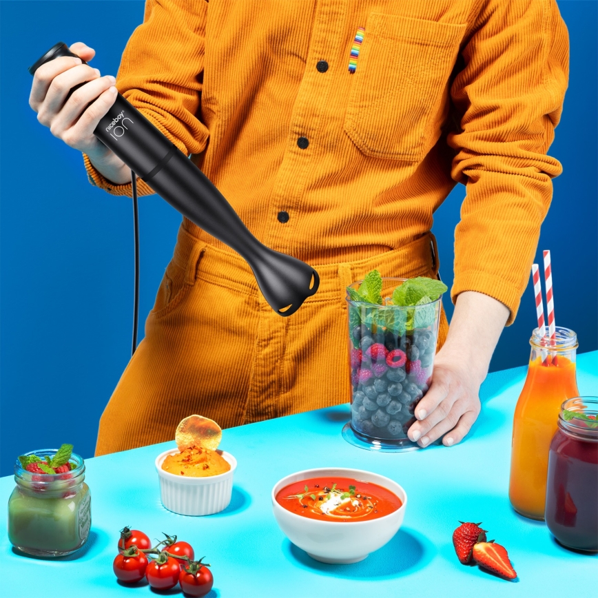 Niceboy Twister T1 - погружний блендер 500 Вт/230 В чорний