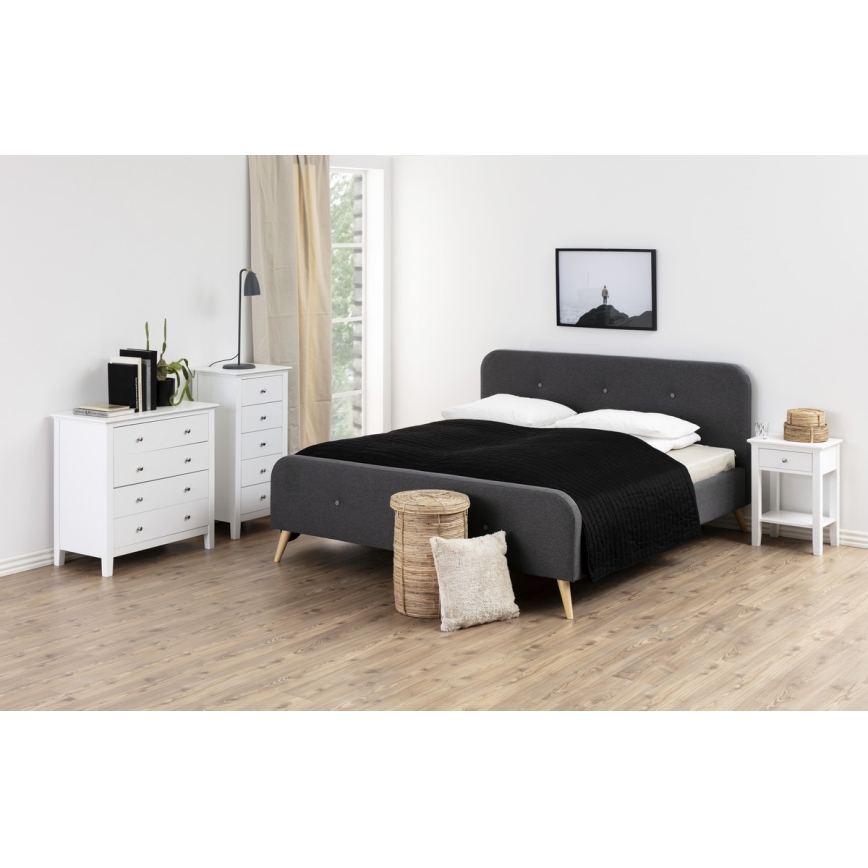 Нічний столик LARA білий