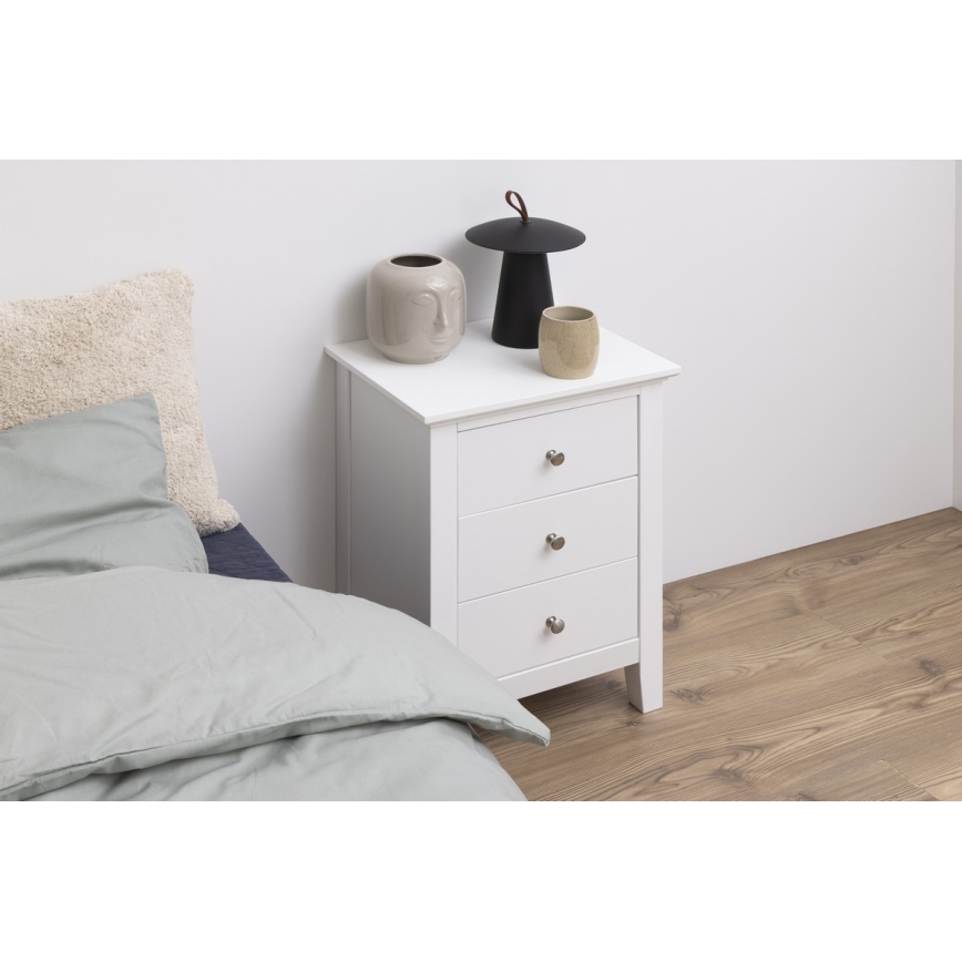 Нічний столик LARA білий